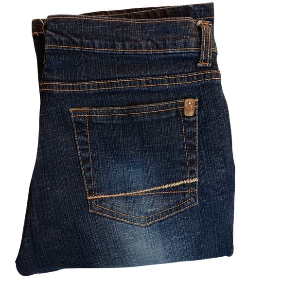 Southpole Denim - Southpole Vintage Jeans Women 11 32X31 Dark Wash Flare Mid Rise Whiskered Street